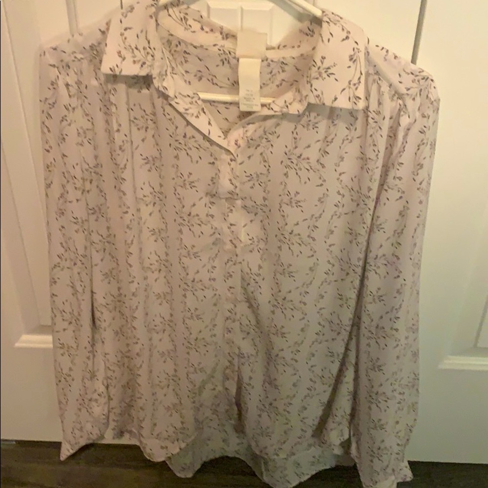 Floral Blouse (L)